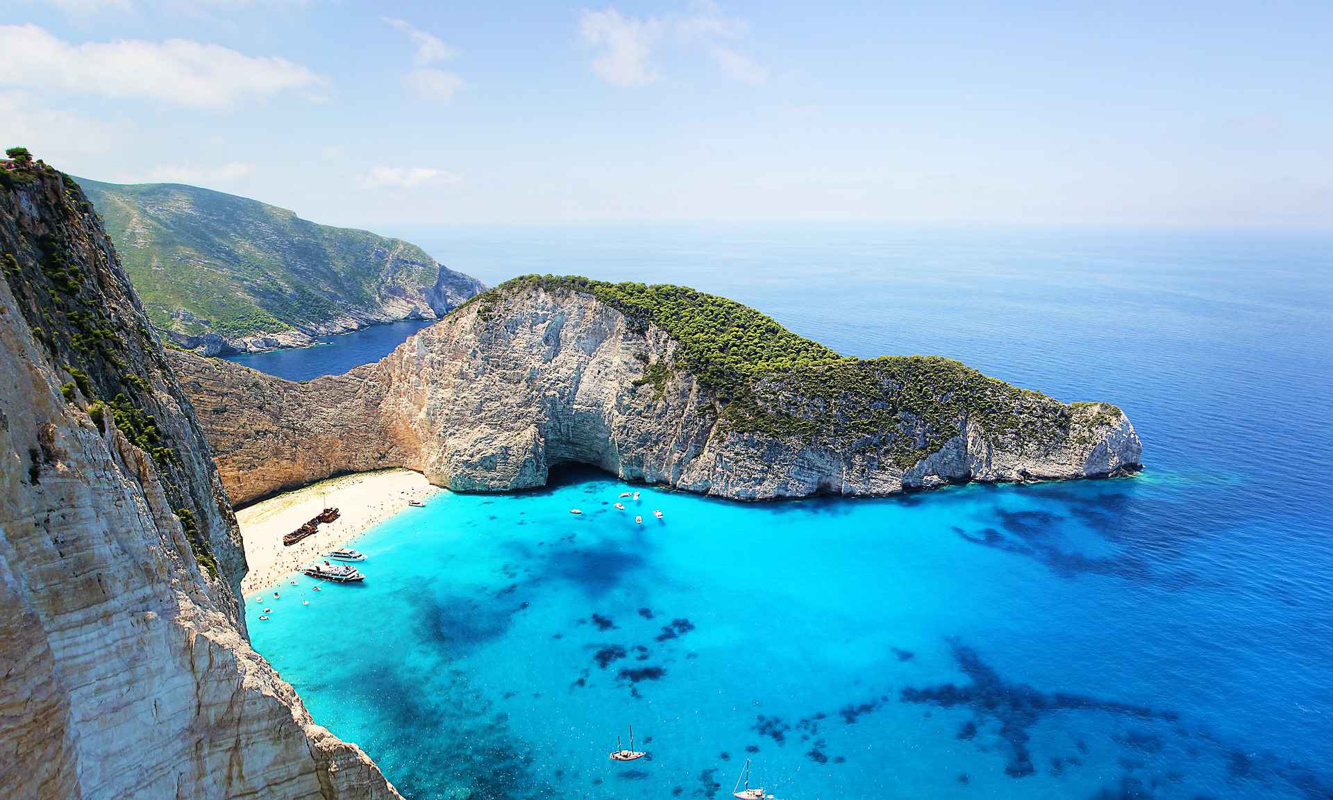Navagio Bucht auf der Insel Zakynthos