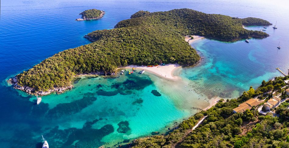 Traumhafter Strand in Syvota